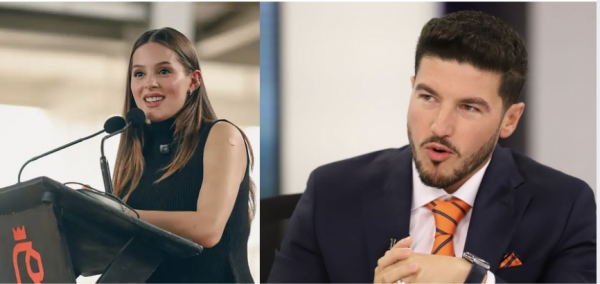 Samuel García descarta que Mariana Rodríguez busque la gubernatura de Nuevo León